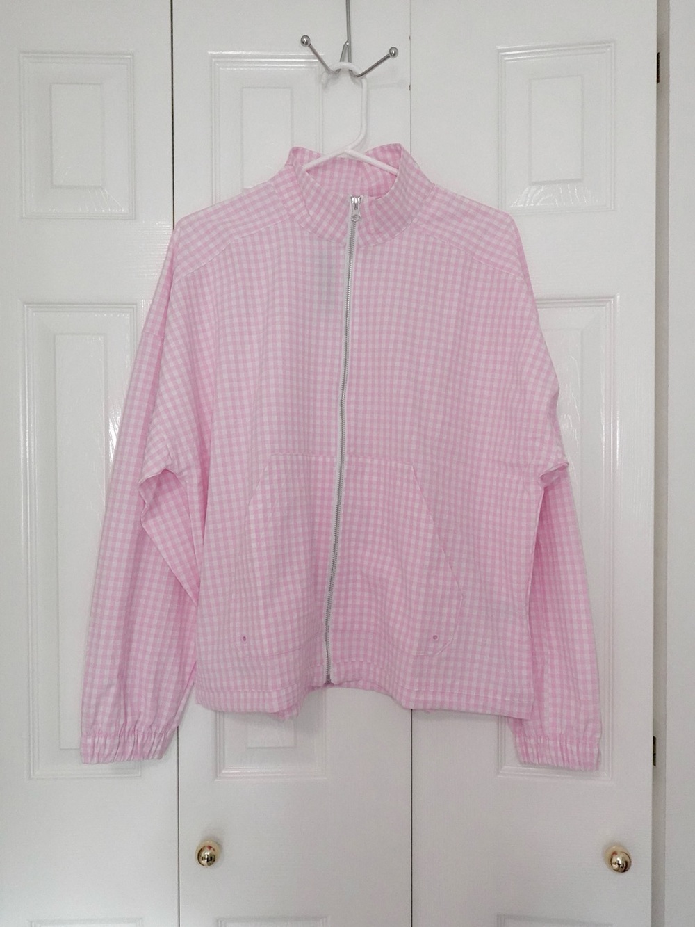 Adidas ULTIMATE365 Gingham Women's Golf Jacket - Large - NWT
